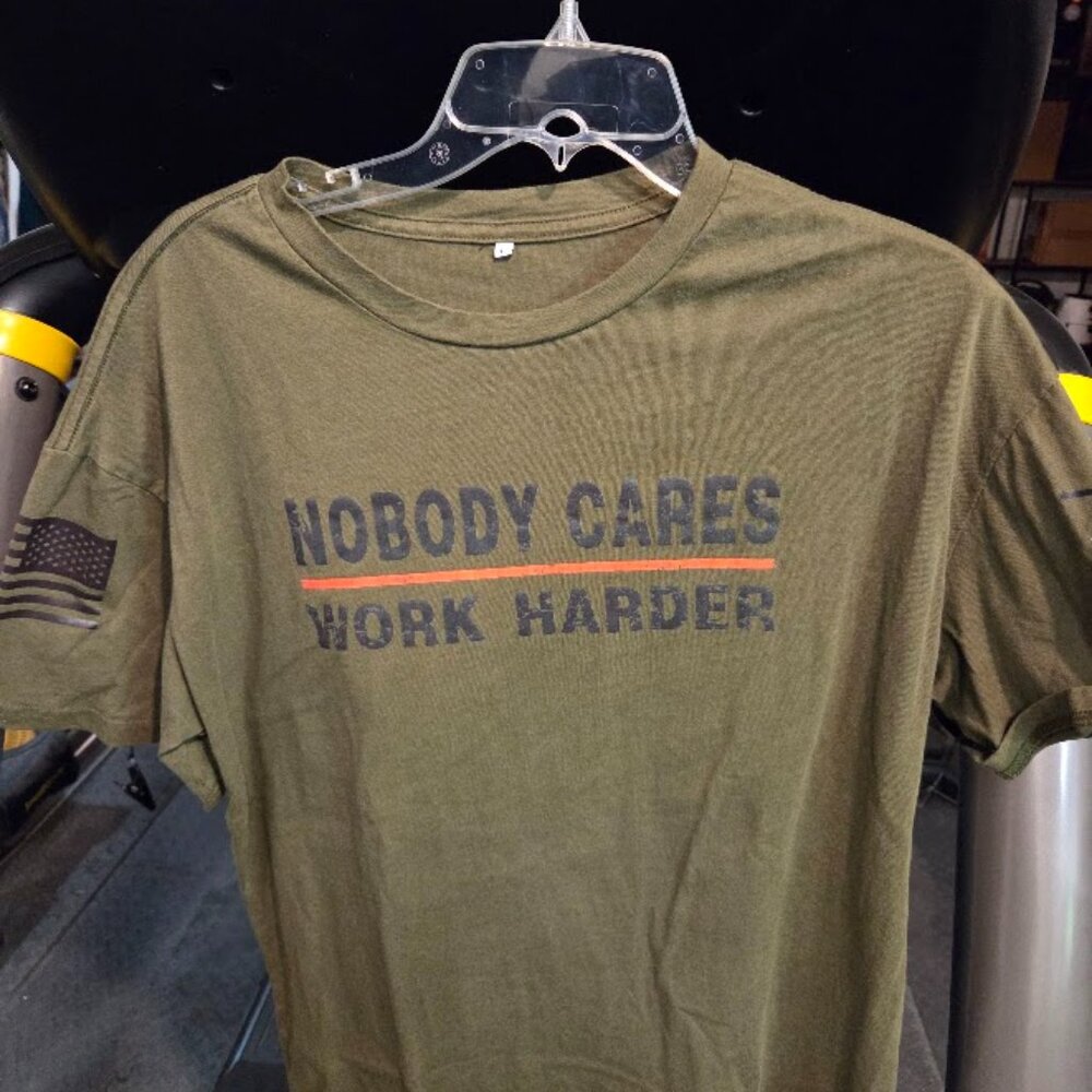 Hyfol Nobody Cares Work harder T-Shirt